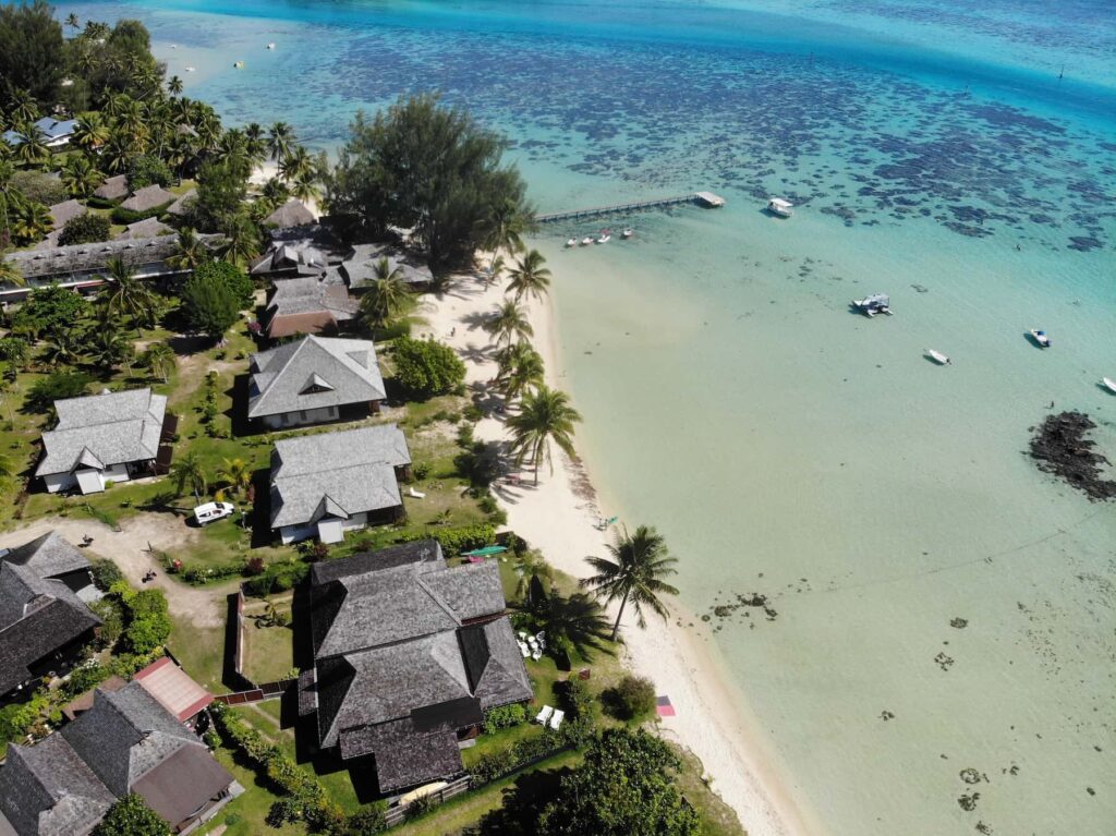 moorea sunset beach